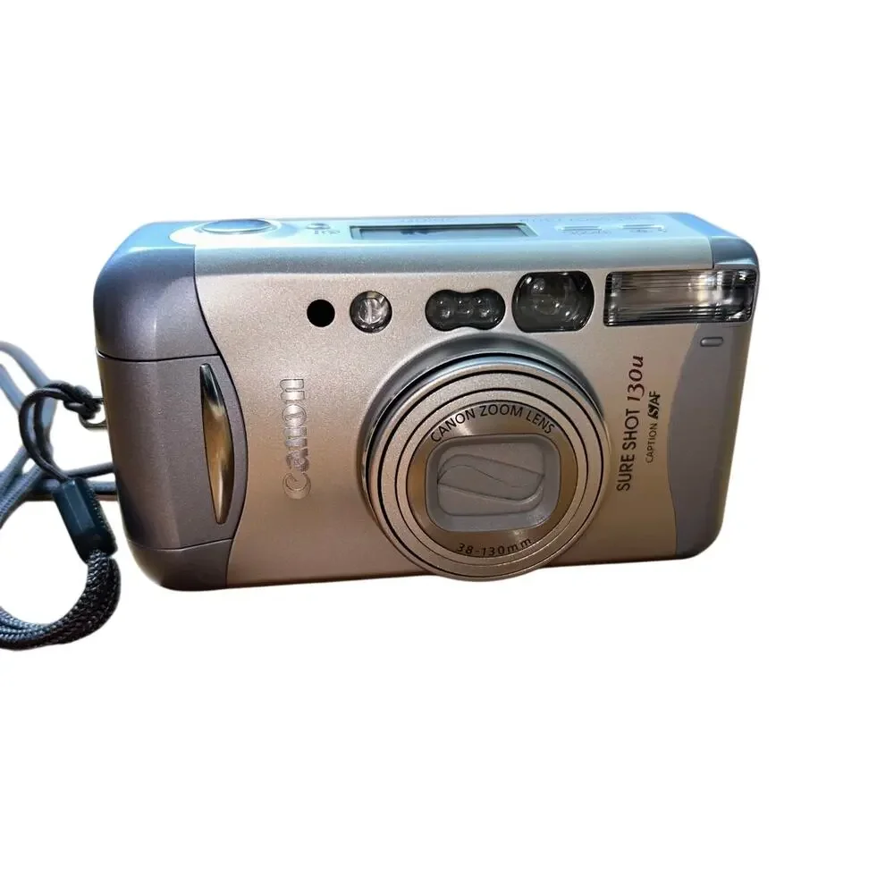 Canon Sure Shot 130u 35mm Film Point and Shoot Camera W/ Case